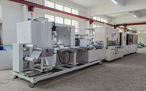 无边框气凝胶隔热片主动出产线